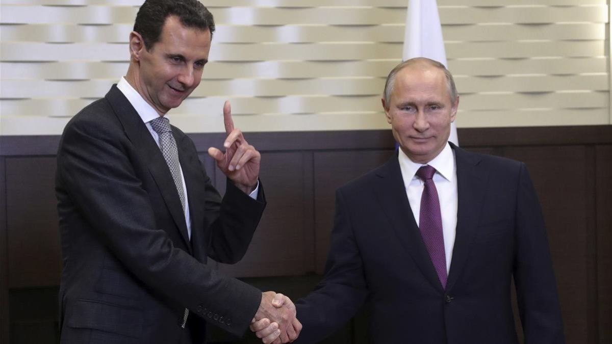 Reunión Putin y Asad en diciembre del 2017