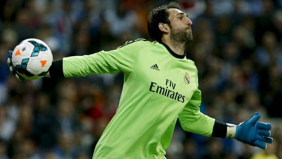 Diego López, portero del Real Madrid