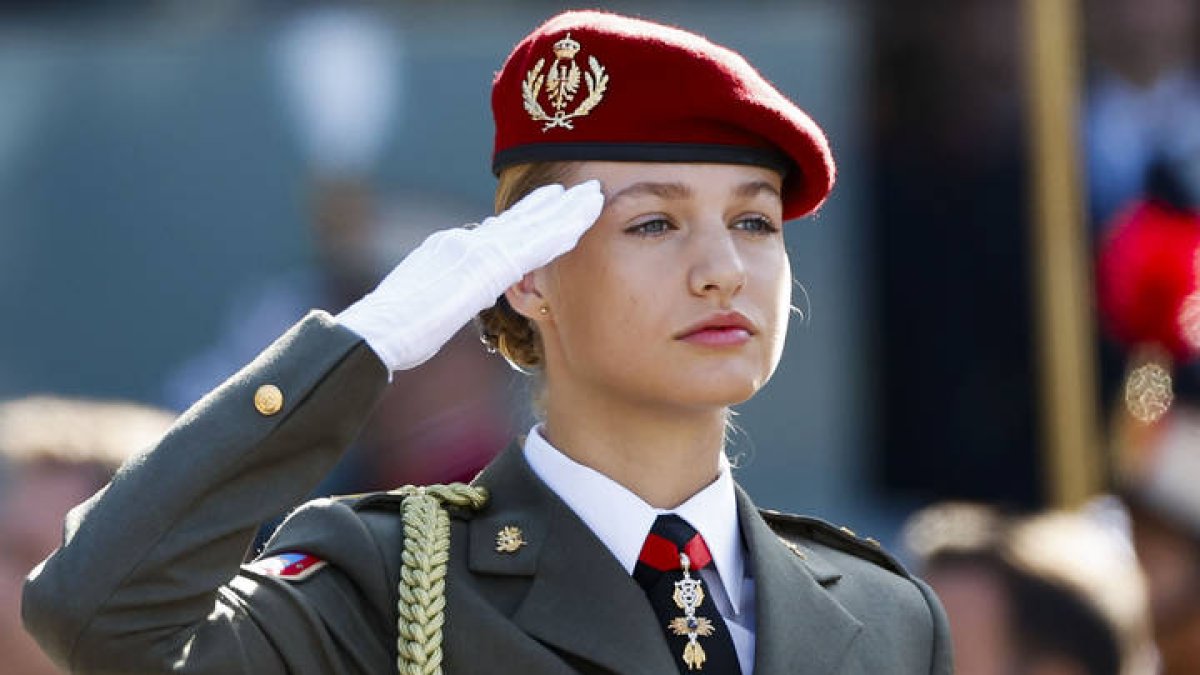 La princesa de Asturias, Leonor. DANIEL GONZÁLEZ