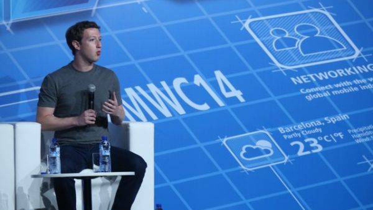Mark Zuckerberg, en su vista a Barcelona, el pasado febrero.