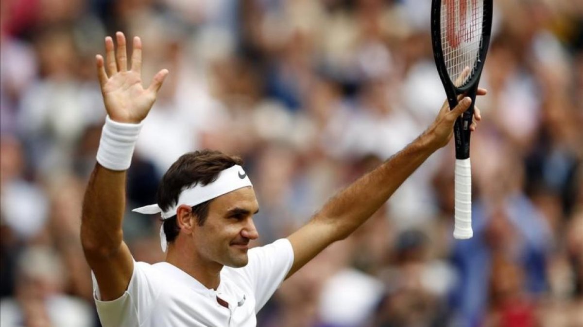 Roger Federer, tras derrotar a Berdych.