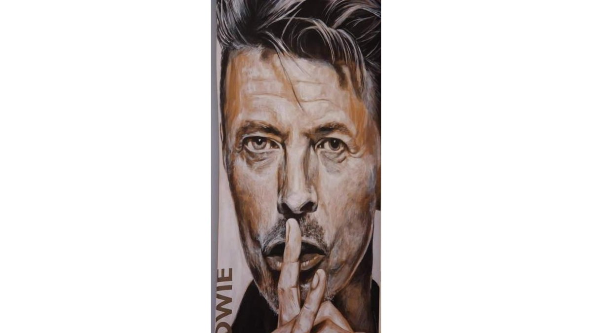 Obra de David Bowie en el CLA. CUEVAS