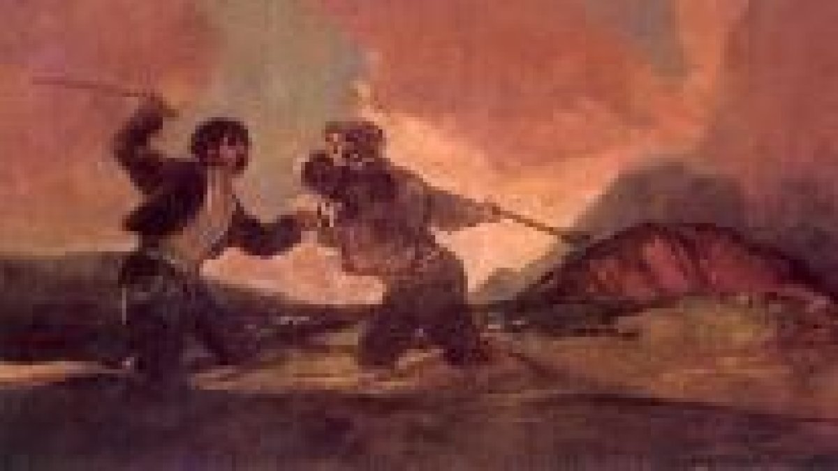 «Duelo a garrotazos» y «Peregrinación a San Isidro», los dos cuadros cuya autoría se pone en duda