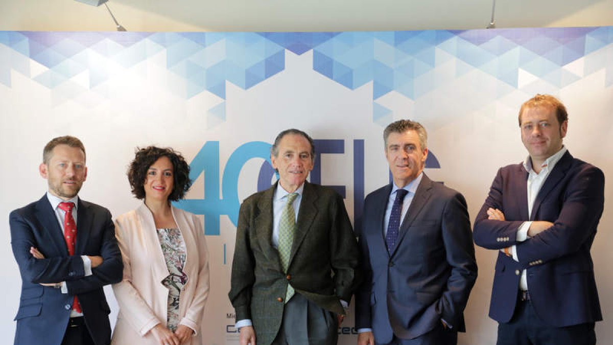La Fele presentó ayer en su sede los actos de su 40 aniversario. SECUNDINO PÉREZ