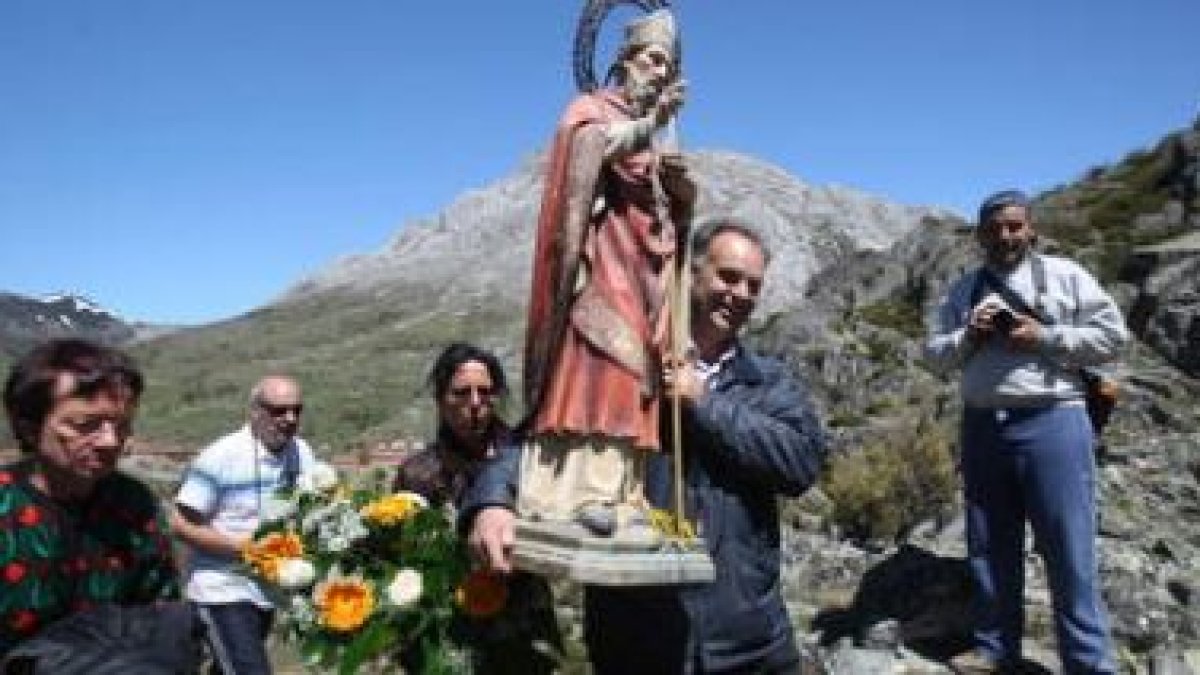 Valdorria acoge todos los años la tradicional romería en honor a san Froilán.