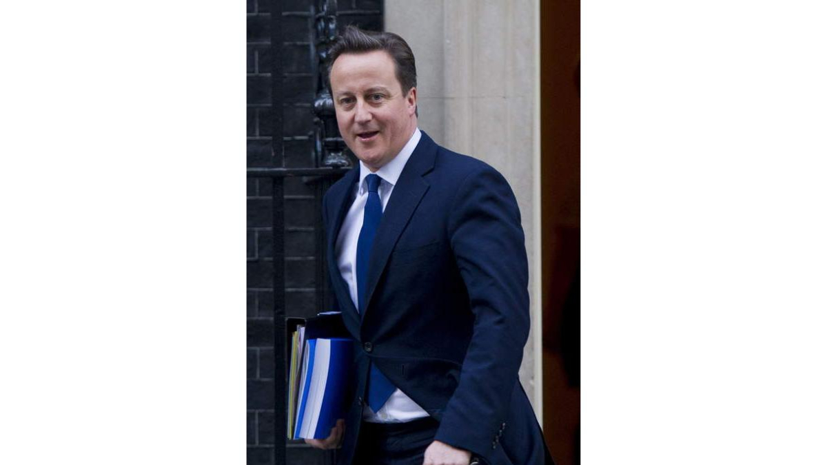 El primer ministro británico, David Cameron.