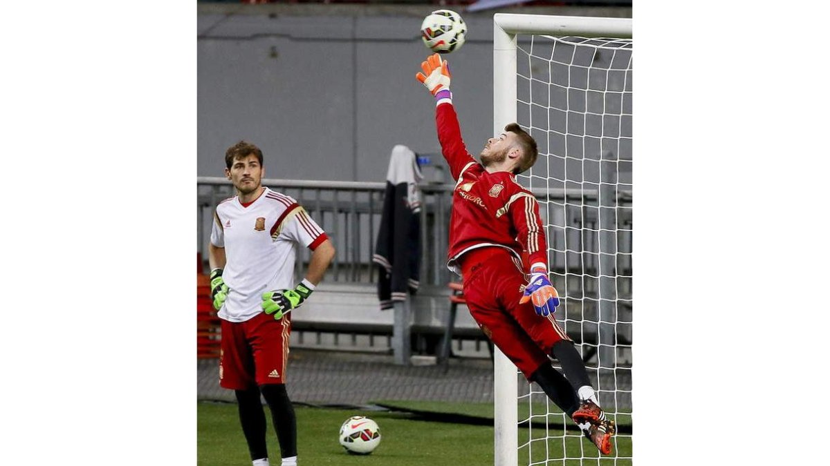 De Gea, relevo natural de Casillas en La Roja.