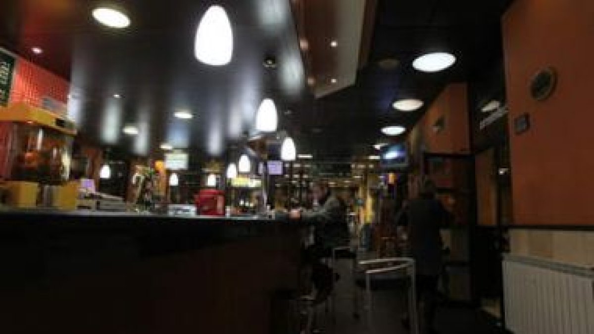 Zona de la estación de Adif en la que se produjeron inicialmente los hechos.