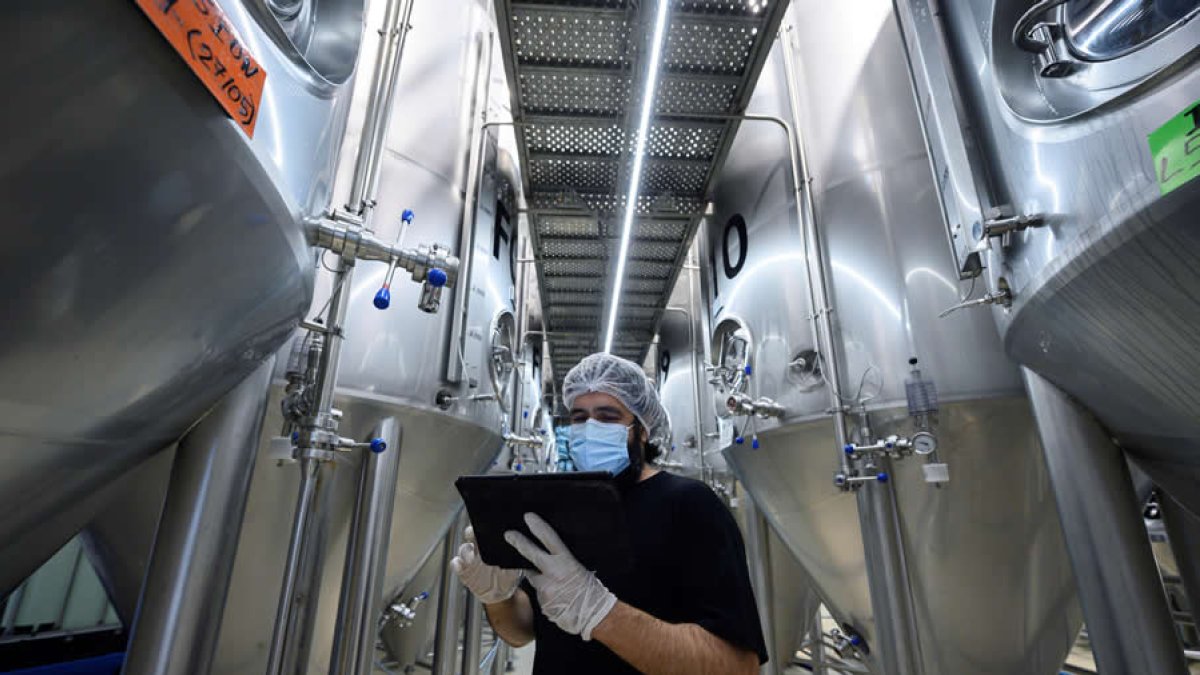 Empleado en una fábrica