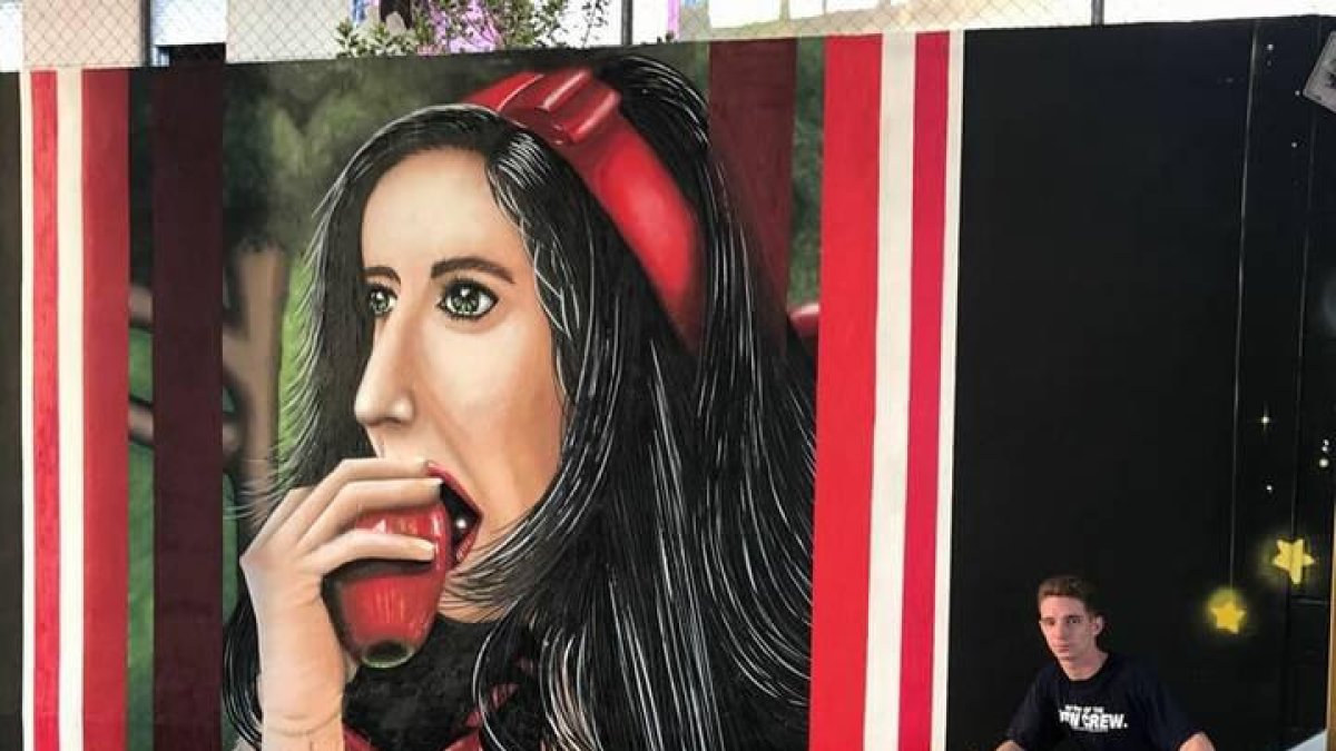 Los grafitis formarán parte del paisaje urbano de Villaquilambre.