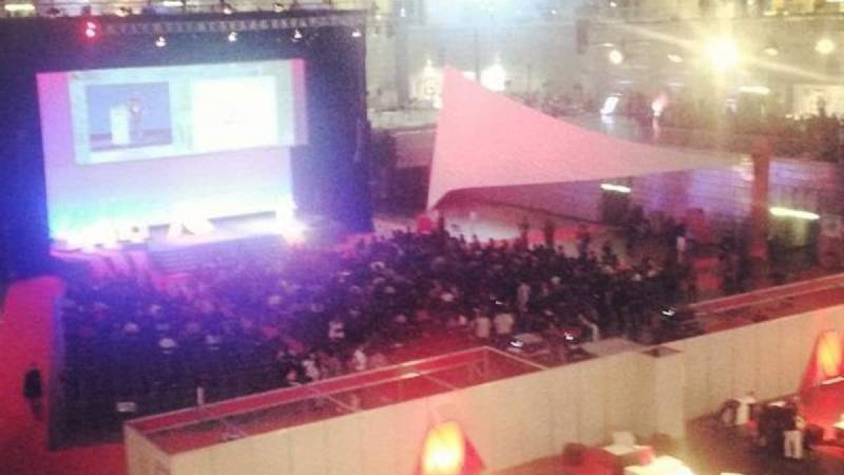 Imágenes de distintos momentos de la apertura ayer en Madrid del CyberCamp.