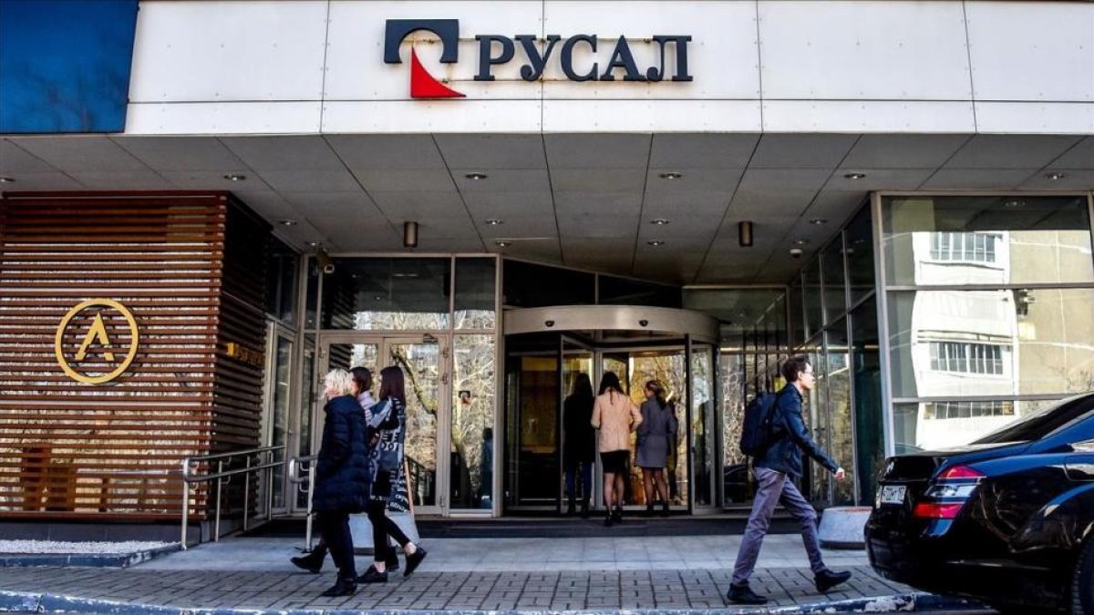 Sede de United Company Rusal, una de las más castigadas