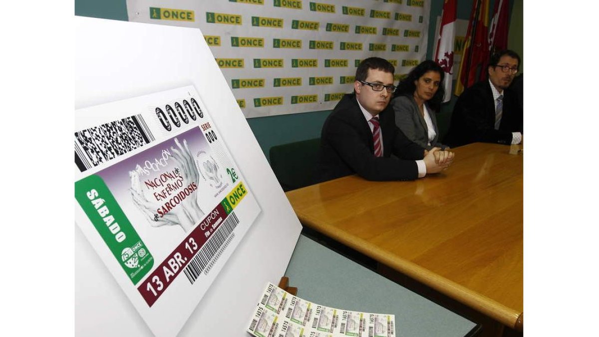 Acto celebrado en la sede de la Once.
