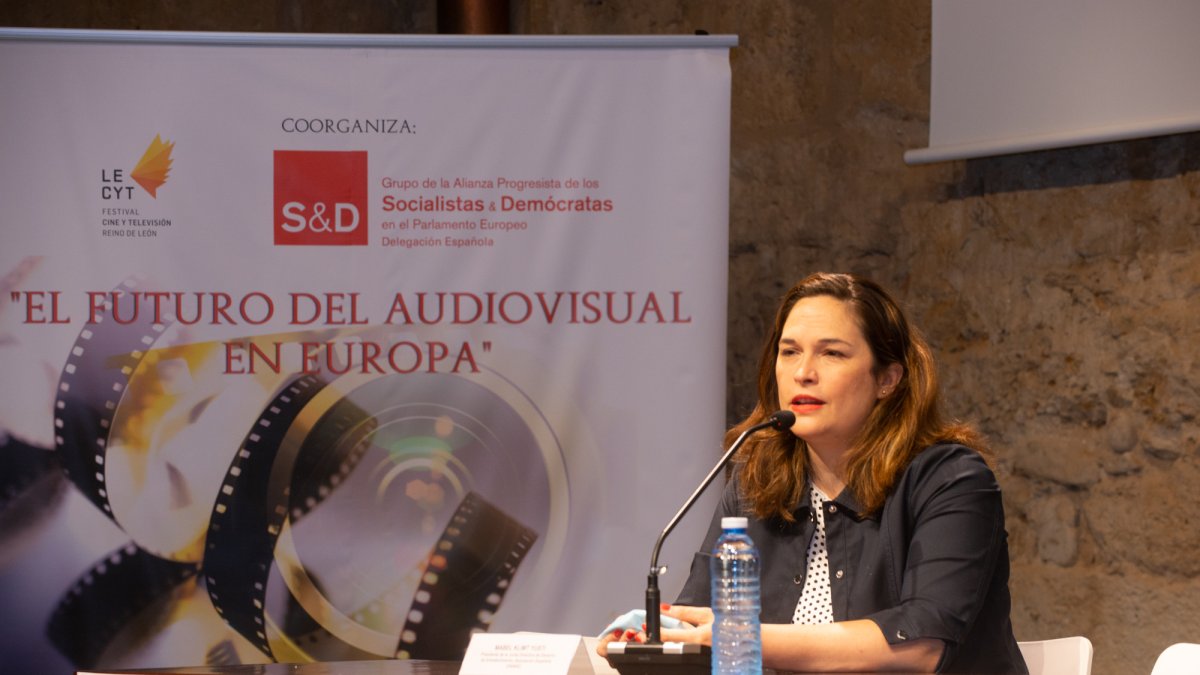 Mabel Klimt en la conferencia. DL