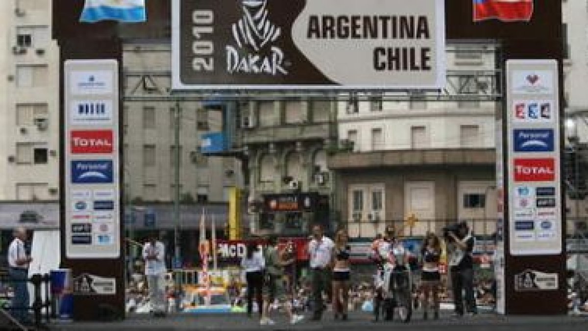 Ramón Gutiérrez trata de ser fuerte cada día para acabar el Dakar.