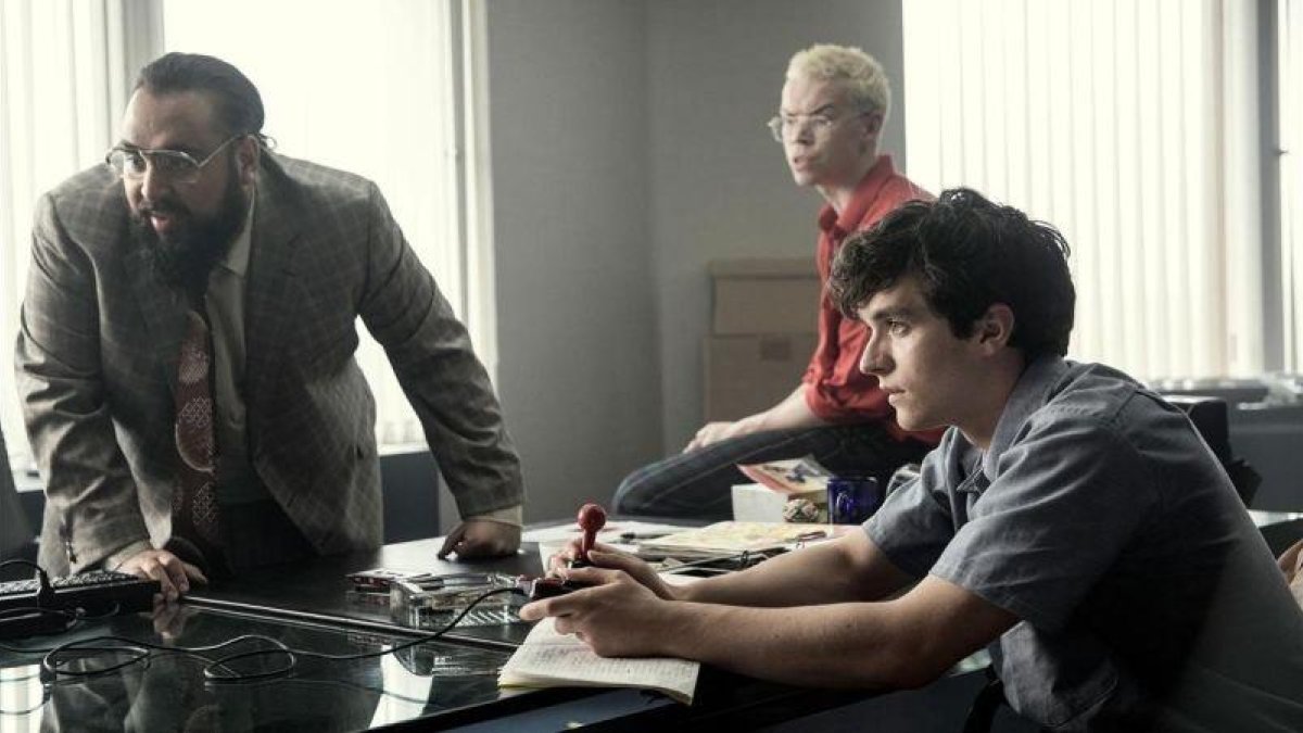 Una imagen del capítulo Bandersnatch, de la serie Black mirror.