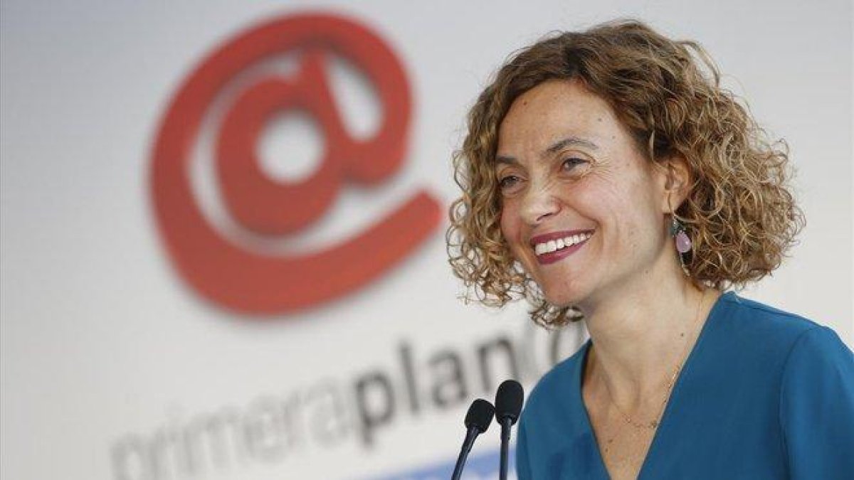 Meritxell Batet, en el ciclo de conferencias de EL PERIÓDICO.