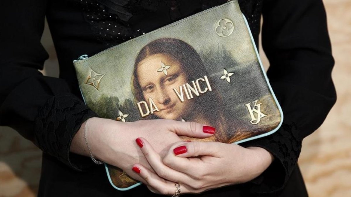 Uno de los bolsos que ha realizado Jeff Koons para Louis Vuitton.