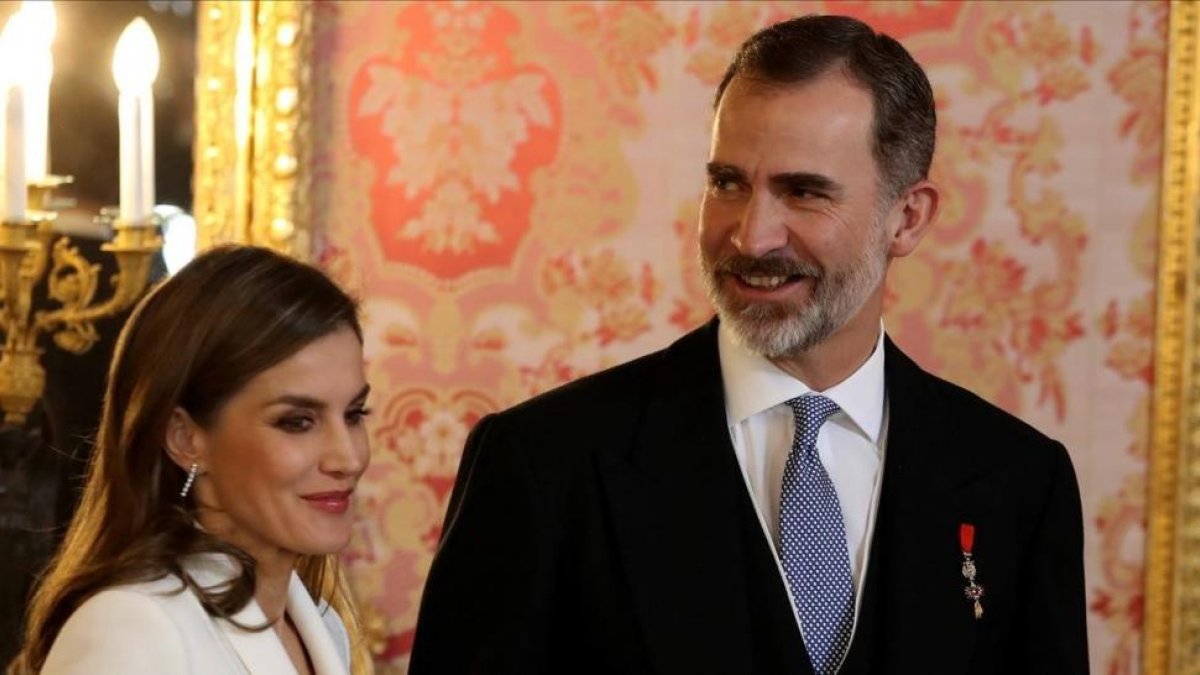 Felipe VI y la reina Letizia