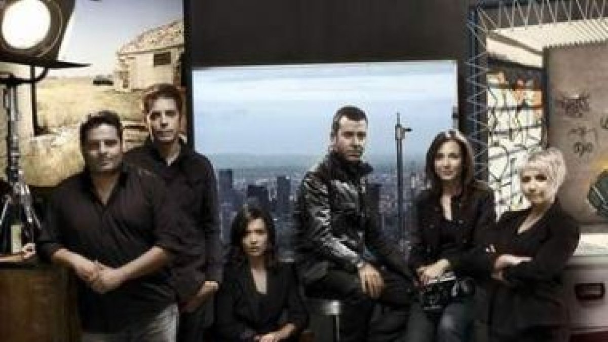 Jalis de la Serna, David Moreno, Alejandra Andrade, Nacho Medina, Sonia López y Beatriz Díaz .