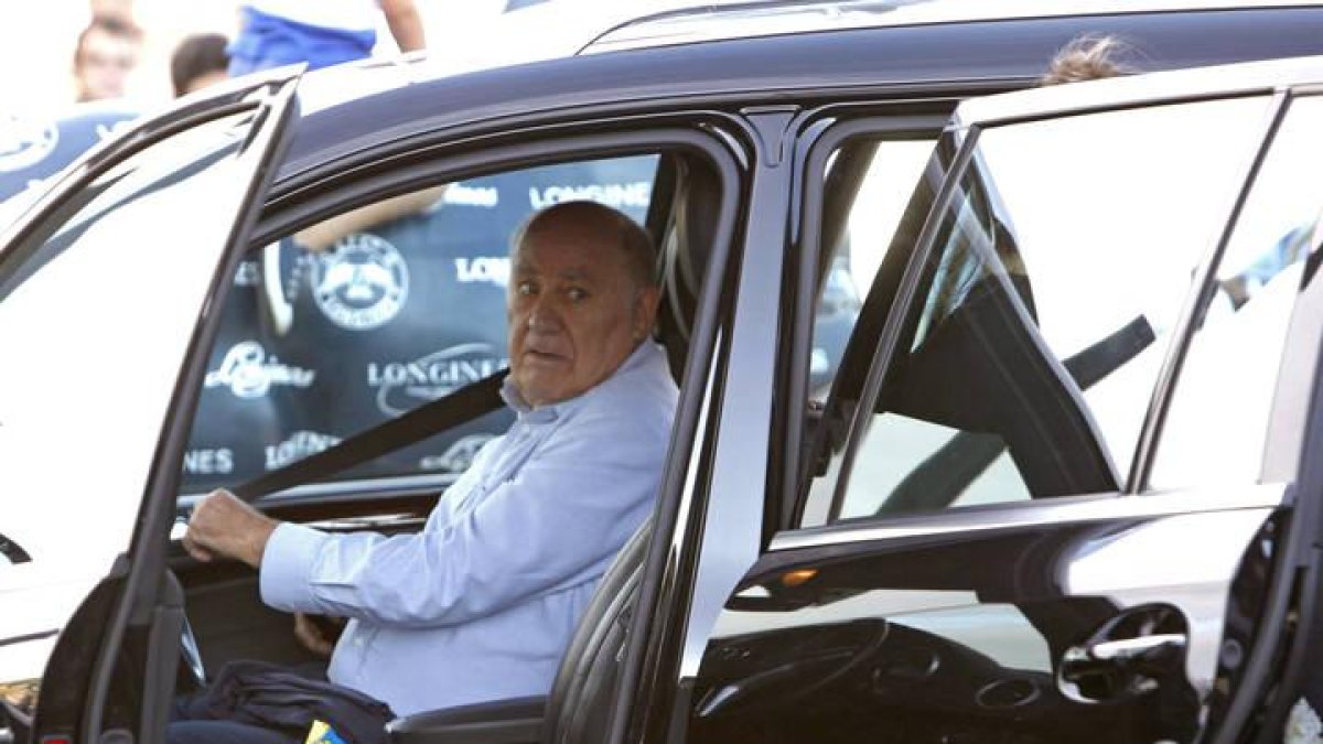 El empresario de origen leonés Amancio Ortega