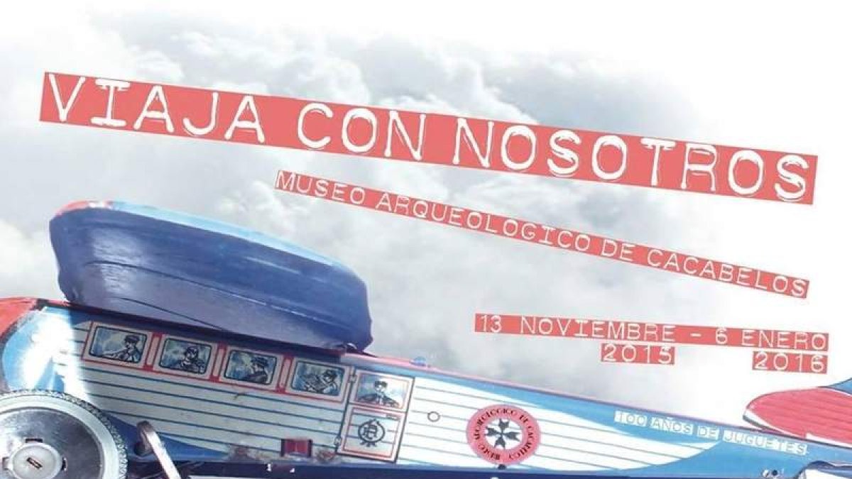Cartel de la exposición que estará abierta hasta el 6 de enero.