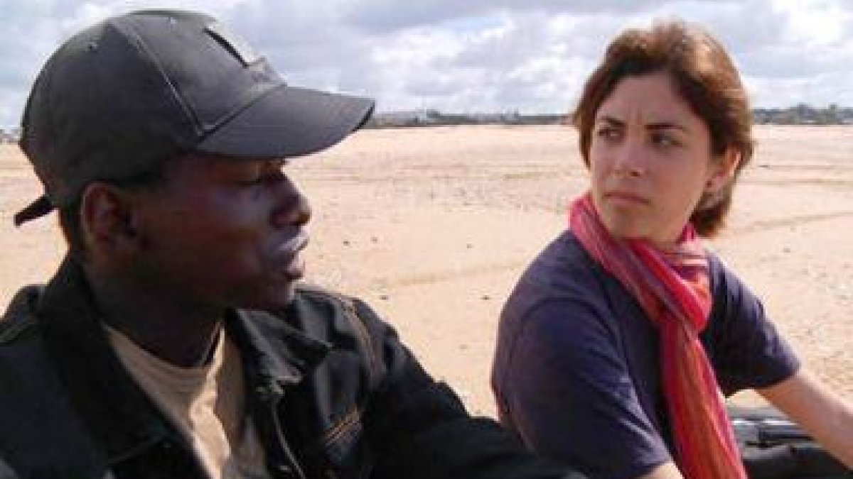 Samanta Villar convivirá, en este último programa, con un grupo de emigrantes africanos.