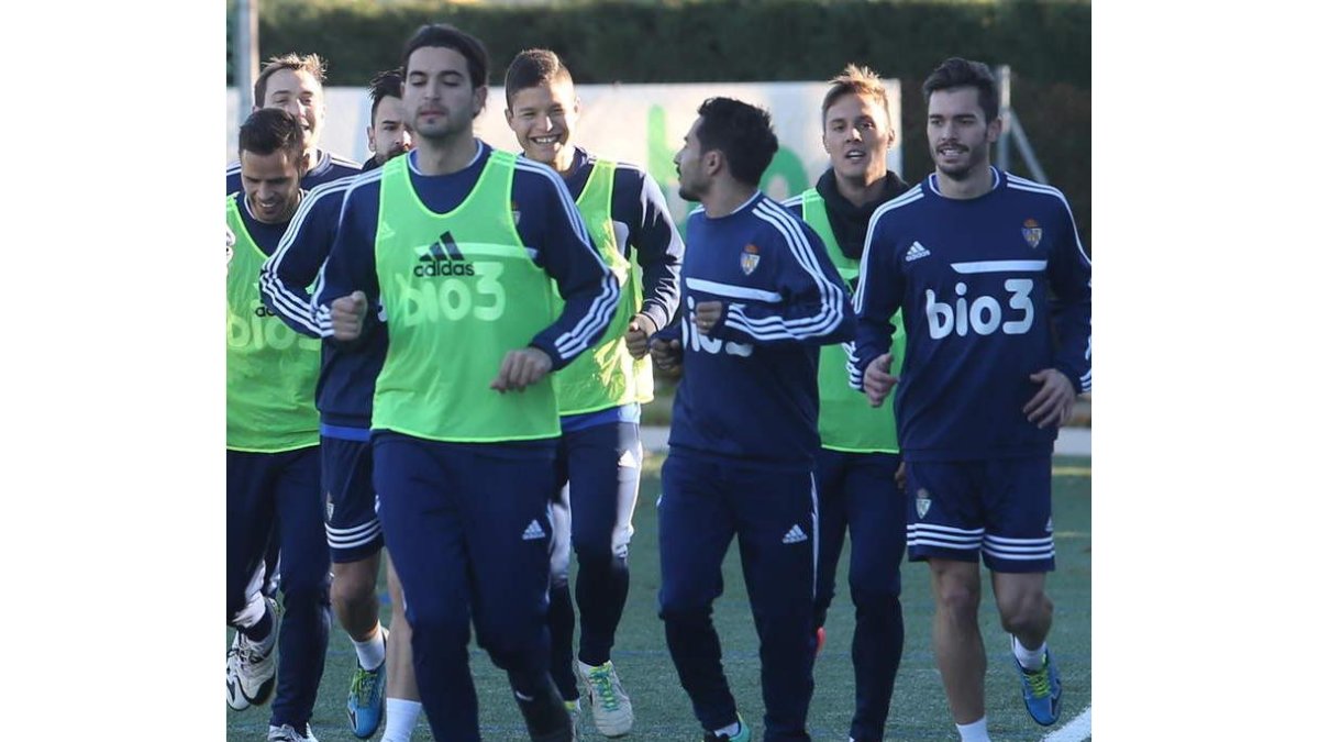 Díaz ha podido completar por fin una semana de entrenamiento con toda la plantilla