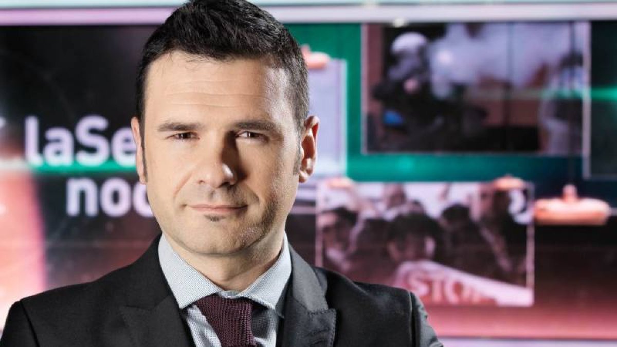 Imagen del presentador de la 'Sexta Noche', Iñaki López.