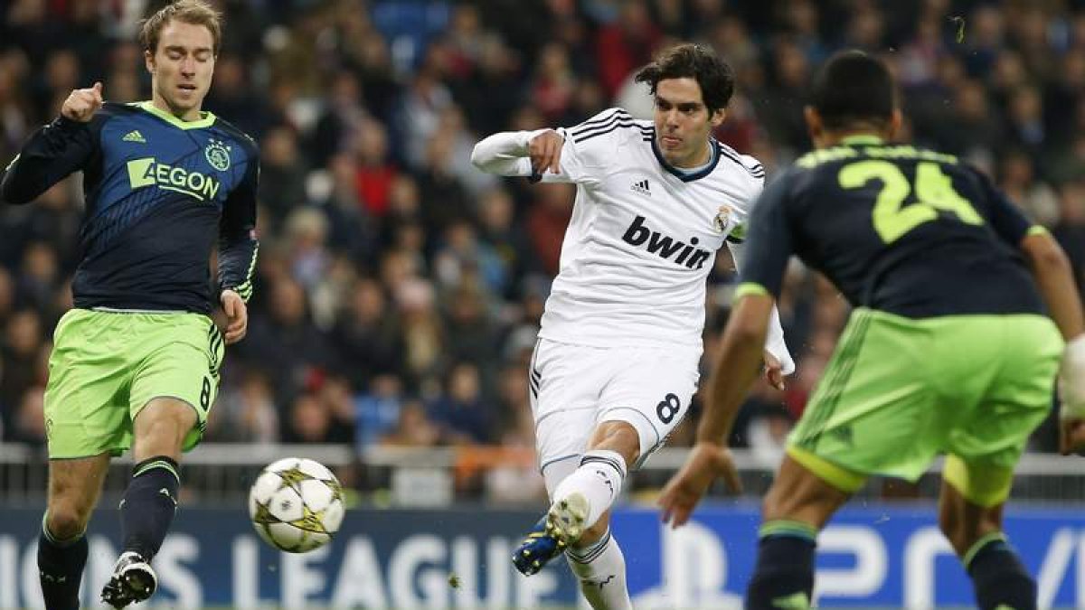 Kaká anotó el cuarto tanto del Real Madrid convirtiéndose además en el brasileño con más goles en la Liga de Campeones.