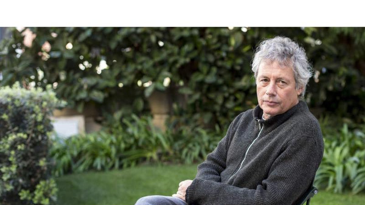 Alessandro Baricco, autor de ‘Seda’, recibe hoy en el Auditorio el premio Leteo. QUIQUE GARCÍA