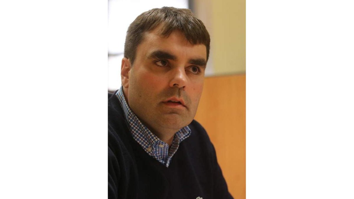 El alcalde, Sergio Álvarez. DL