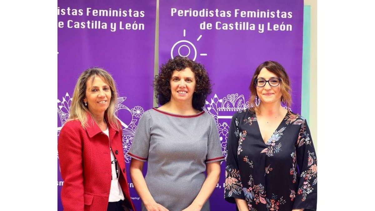 María Grijelmo, Ana Gaitero y Beatriz Sanz Olandía. R. GARCÍA