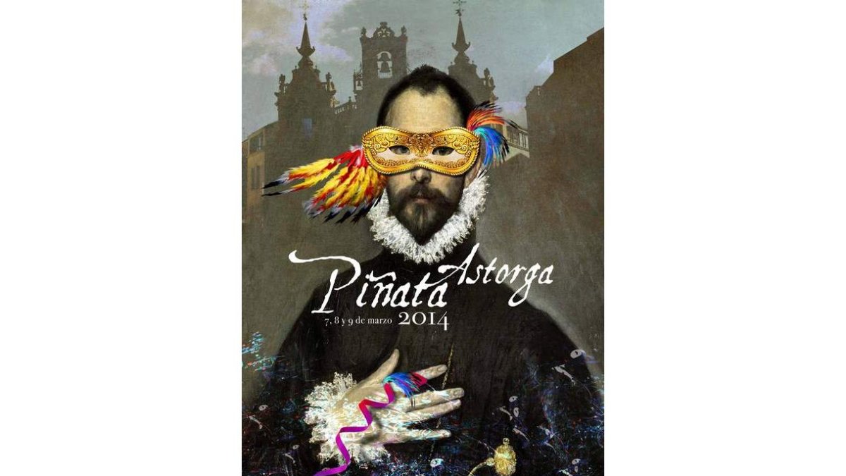 Cartel que anuncia la Piñata.