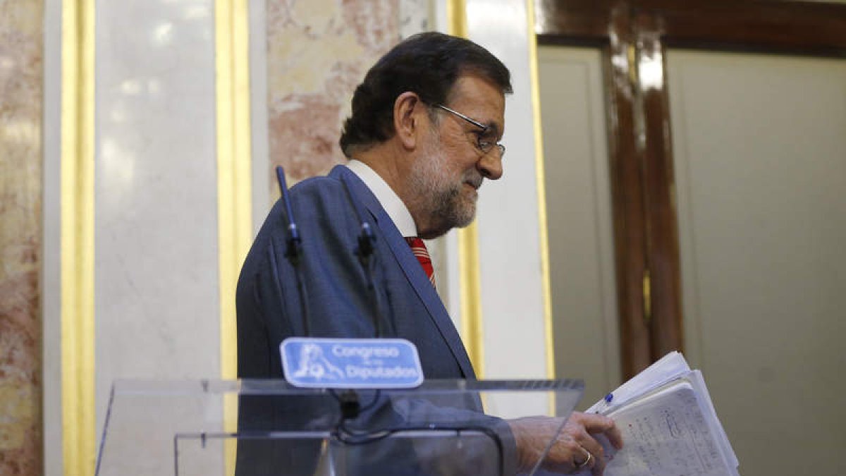 El presidente del Gobierno en funciones, Mariano Rajoy. JUAN CARLOS HIDALGO