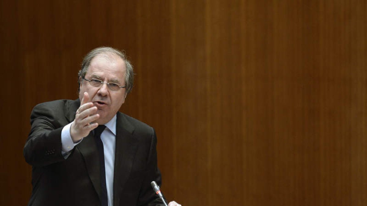 El presidente de la Junta, Juan Vicente Herrera. NACHO GALLEGO