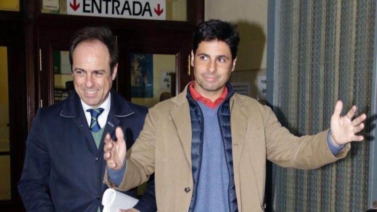 Francisco Rivera a su llegada a los juzgados de Sevilla, el pasado 17 de marzo.