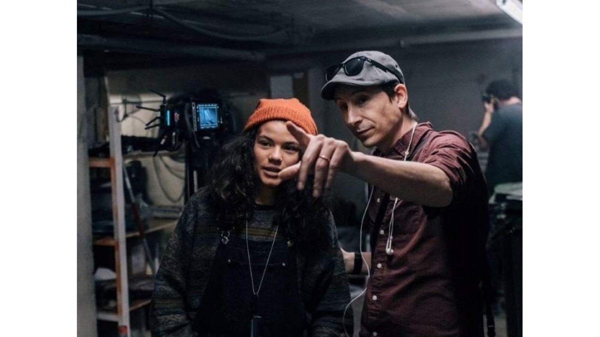 El leonés Alejandro Suárez y la actriz Daniela Pezzoti, durante el rodaje de la película. FILMAX