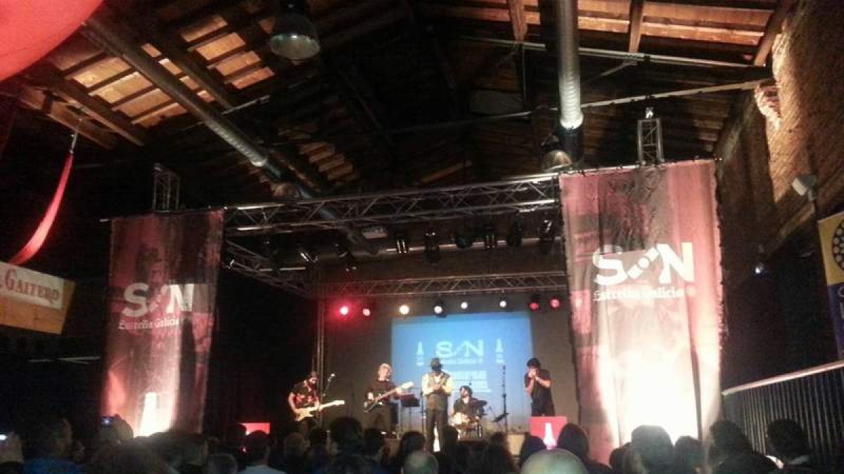 Imagen del concierto inaugural del Purple