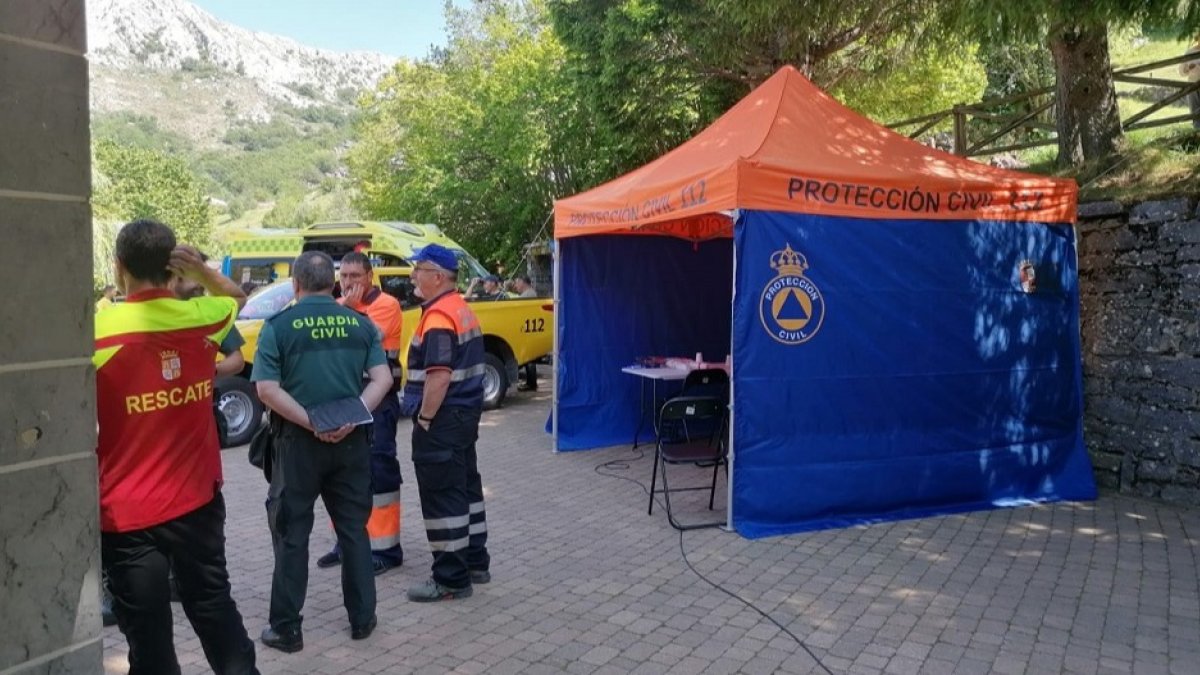 Personal que efectuó el resctae. JCyL