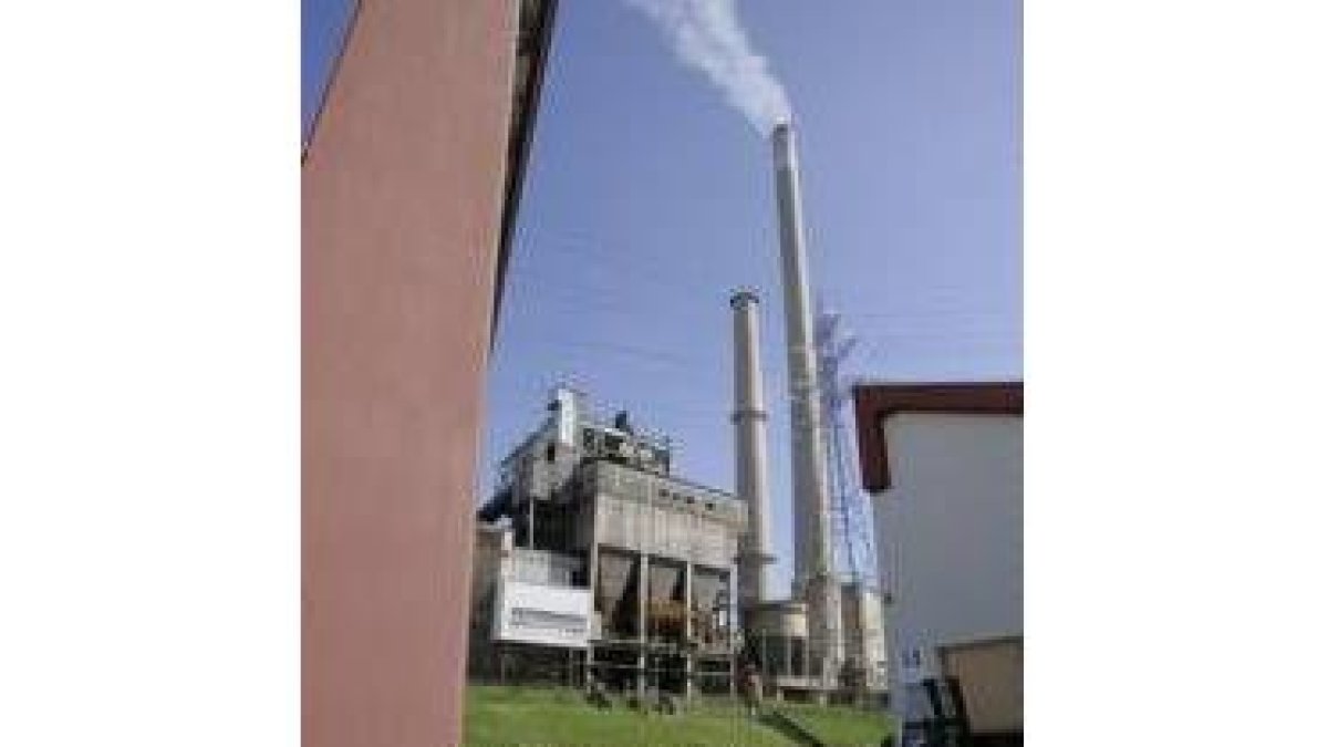 La central térmica de Compostilla II, en Cubillos del Sil