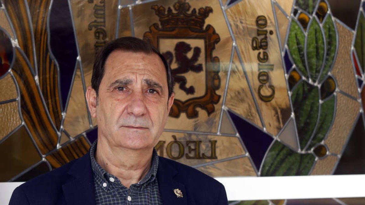 José Luis Blanco Valle es presidente del Colegio Oficial de Enfermería. MARCIANO PÉREZ