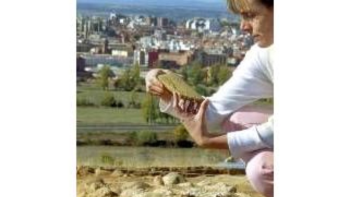 Una de las últimas excavaciones en La Candamia