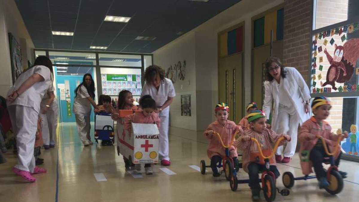 La seguridad vial es una ‘asignatura’ del centro infantil. JESÚS