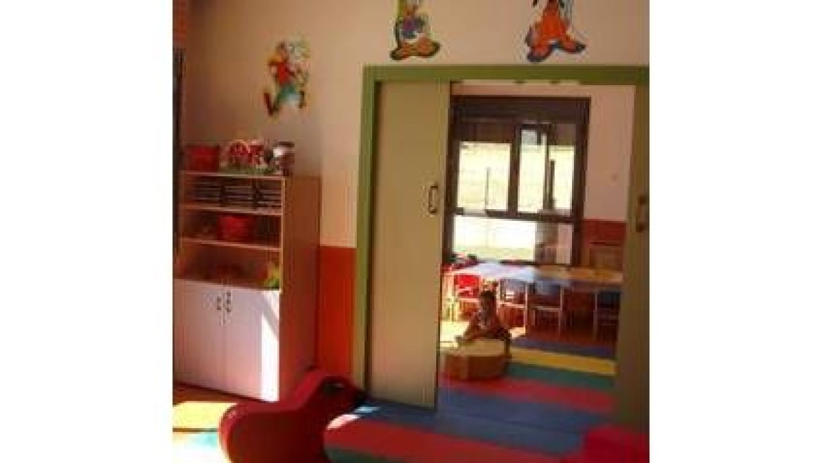 Interior de la guardería infantil Alto Sol de Villaquilambre