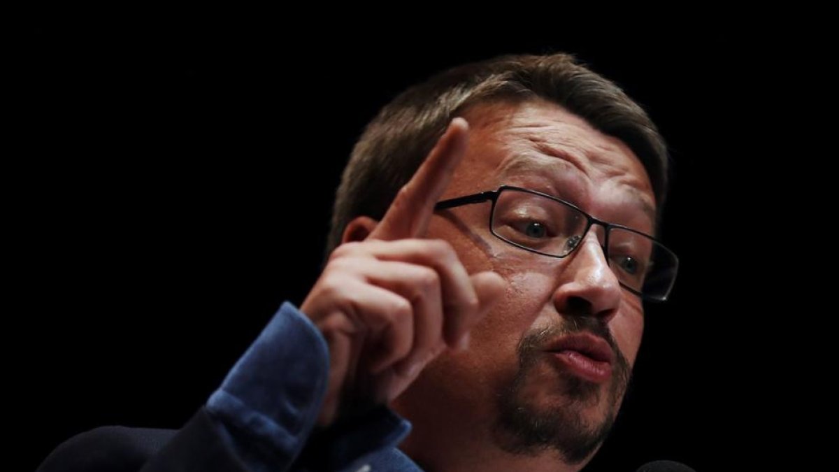 El coordinador de Catalunya En Comú-Podem, Xavier Domènech.