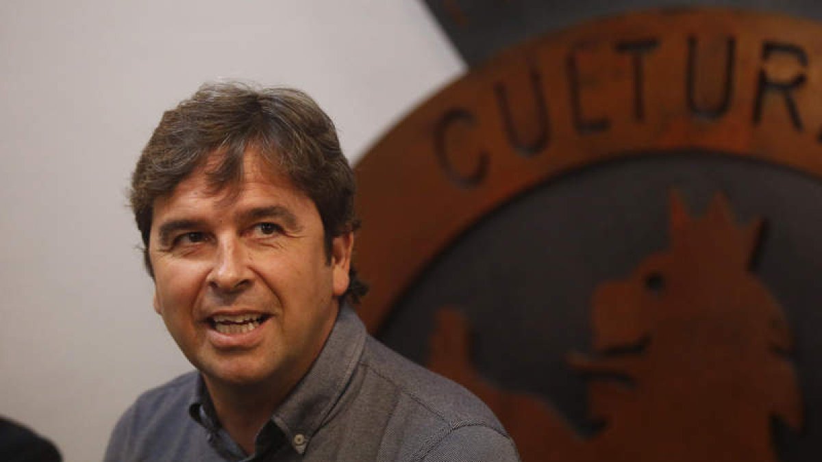 Eduardo Docampo mantiene su confianza en varios jugadores que tuvo en el Calahorra. FERNANDO OTERO