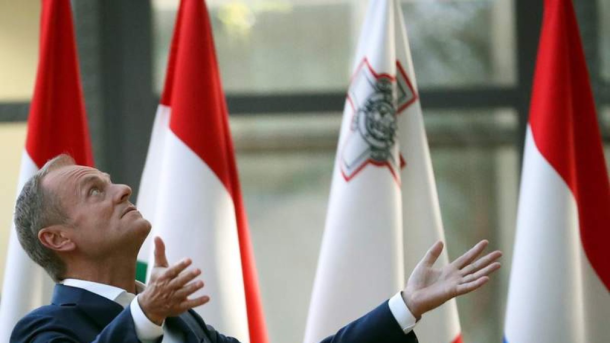 El presidente del Consejo Europeo, Donald Tusk. OLIVER HOSLET