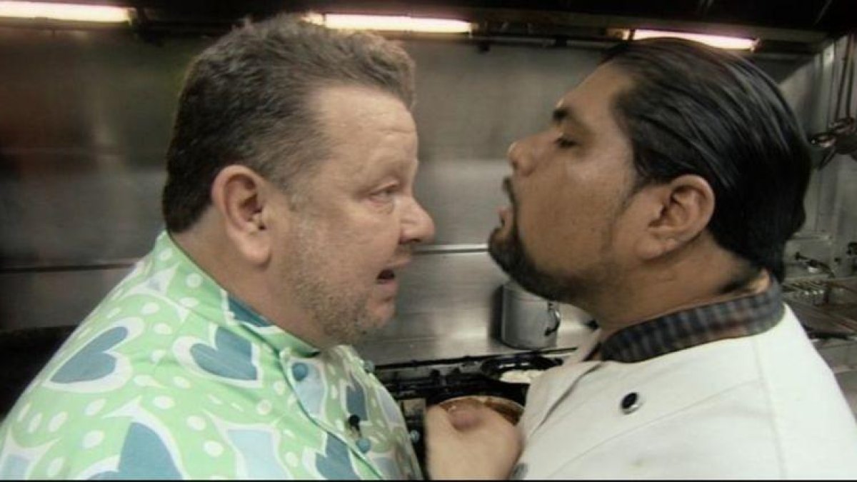 Alberto Chicote, en un tenso momento de la nueva temporada del programa de La Sexta 'Pesadilla en la cocina'.