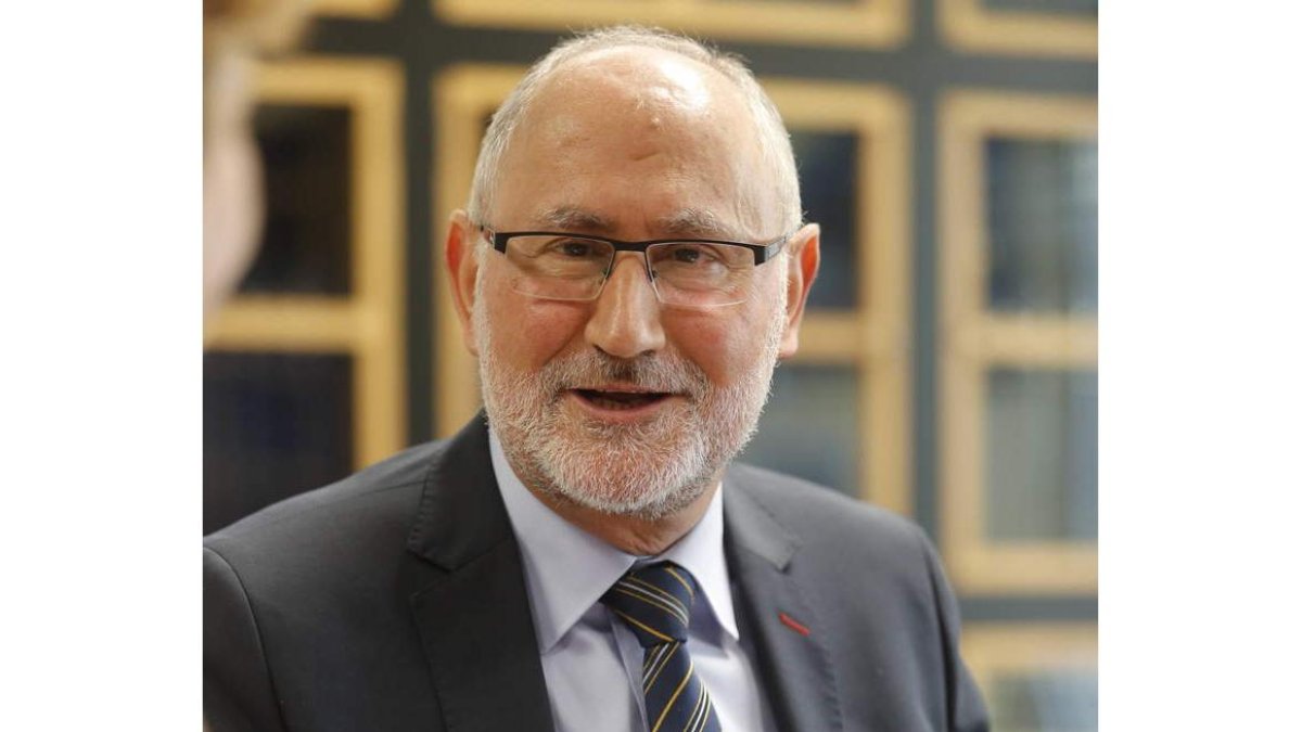 José Miguel Fernández, decano de la Facultad de Económicas. RAMIRO